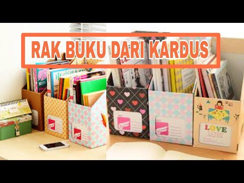 Detail Gambar Rak Buku Dari Kardus Nomer 21