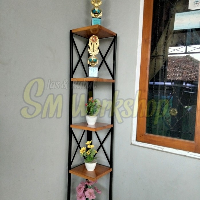 Detail Gambar Rak Bunga Sudut Nomer 4