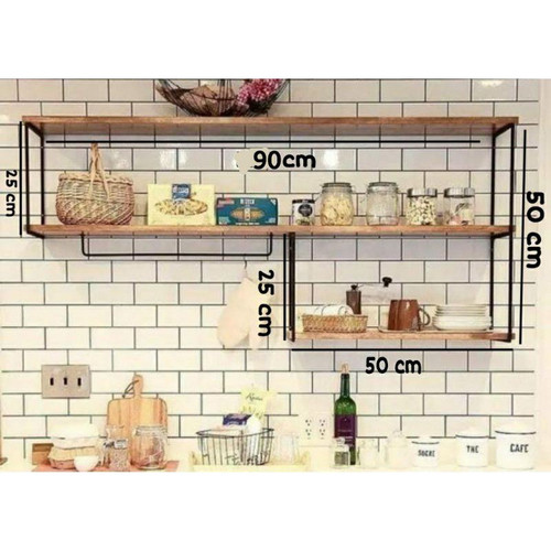 Detail Gambar Rak Dinding Dapur Nomer 12