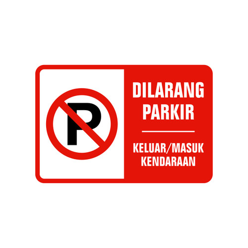 Detail Gambar Rambu Dilarang Parkir Nomer 6