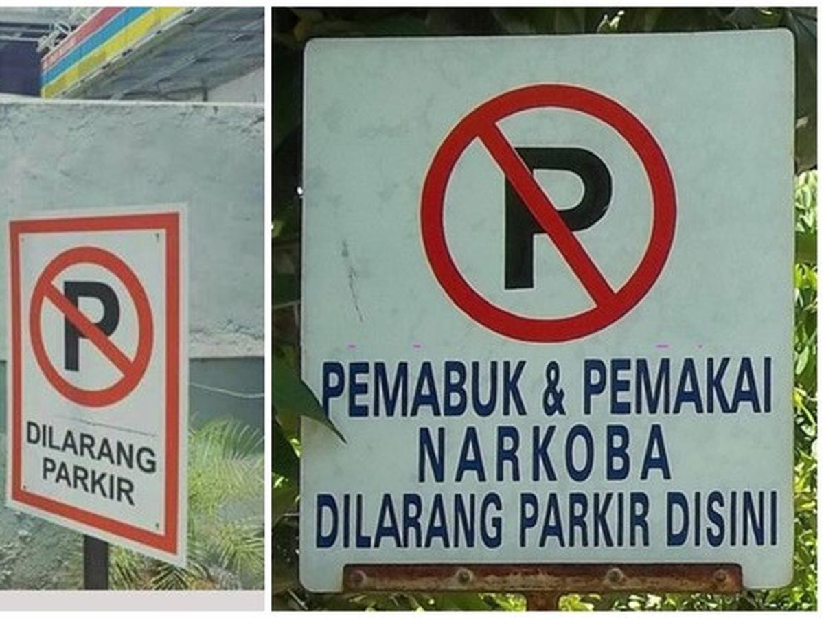 Detail Gambar Rambu Dilarang Parkir Nomer 50