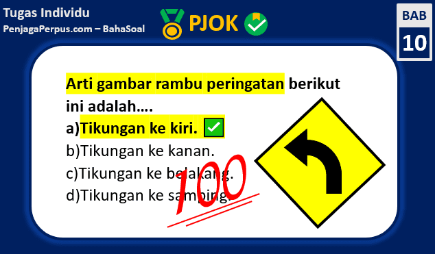 Detail Gambar Rambu Tikungan Ke Kiri Nomer 45