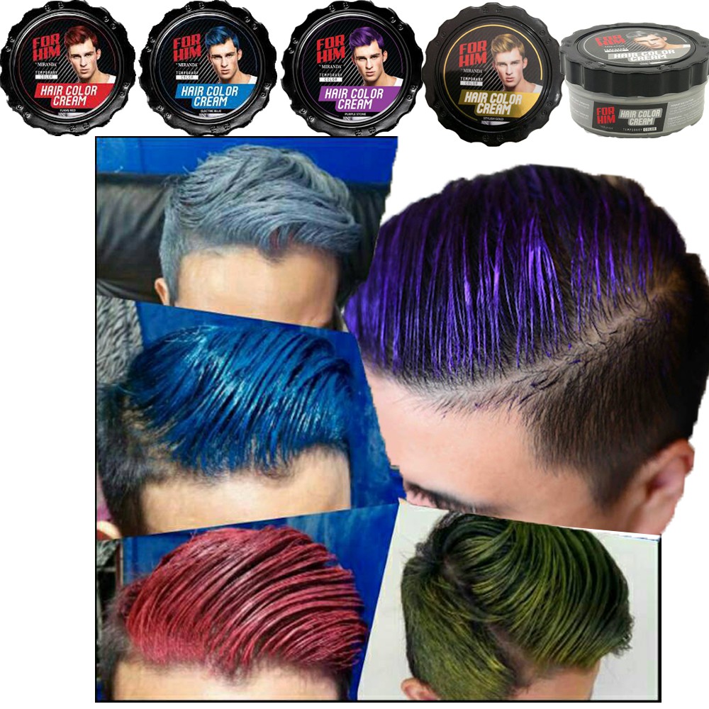 Detail Gambar Rambut Pomade Warna Nomer 2