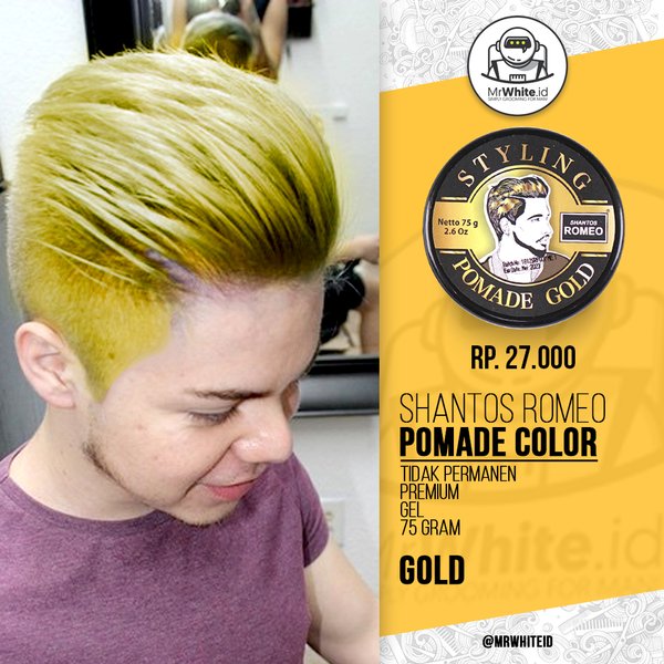 Detail Gambar Rambut Pomade Warna Nomer 39