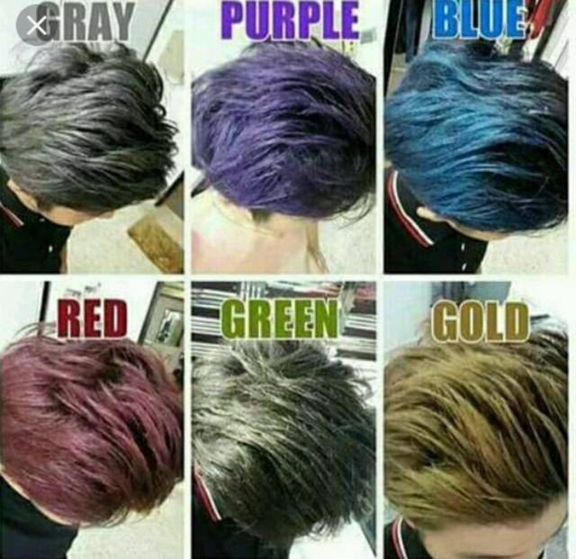 Detail Gambar Rambut Pomade Warna Nomer 5