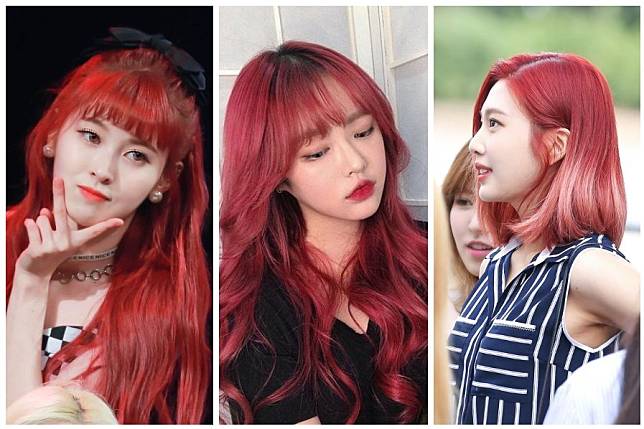 Detail Gambar Rambut Warna Merah Nomer 8