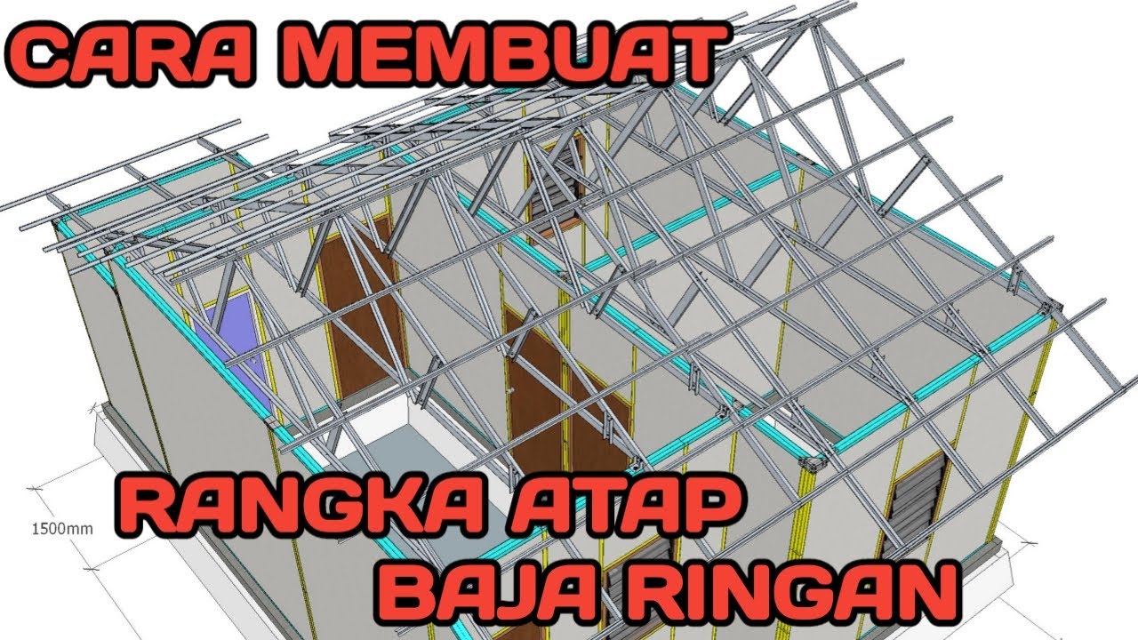 Detail Gambar Rangka Atap Baja Ringan Nomer 26