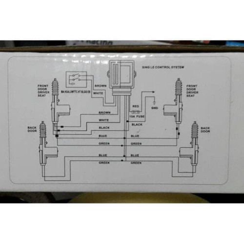 Detail Gambar Rangkaian Alarm Central Lockcentral Lock Nomer 23