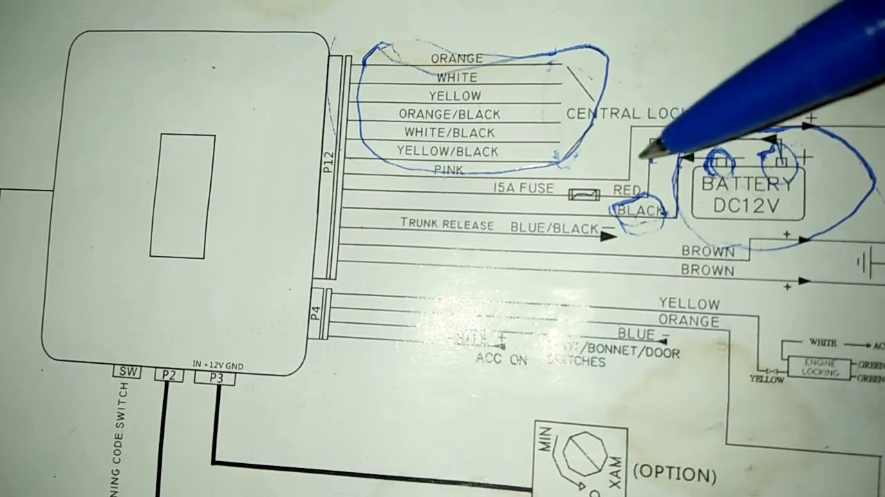 Detail Gambar Rangkaian Alarm Central Lockcentral Lock Nomer 25