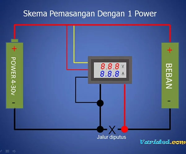 Detail Gambar Rangkaian Ampere Meter Nomer 29