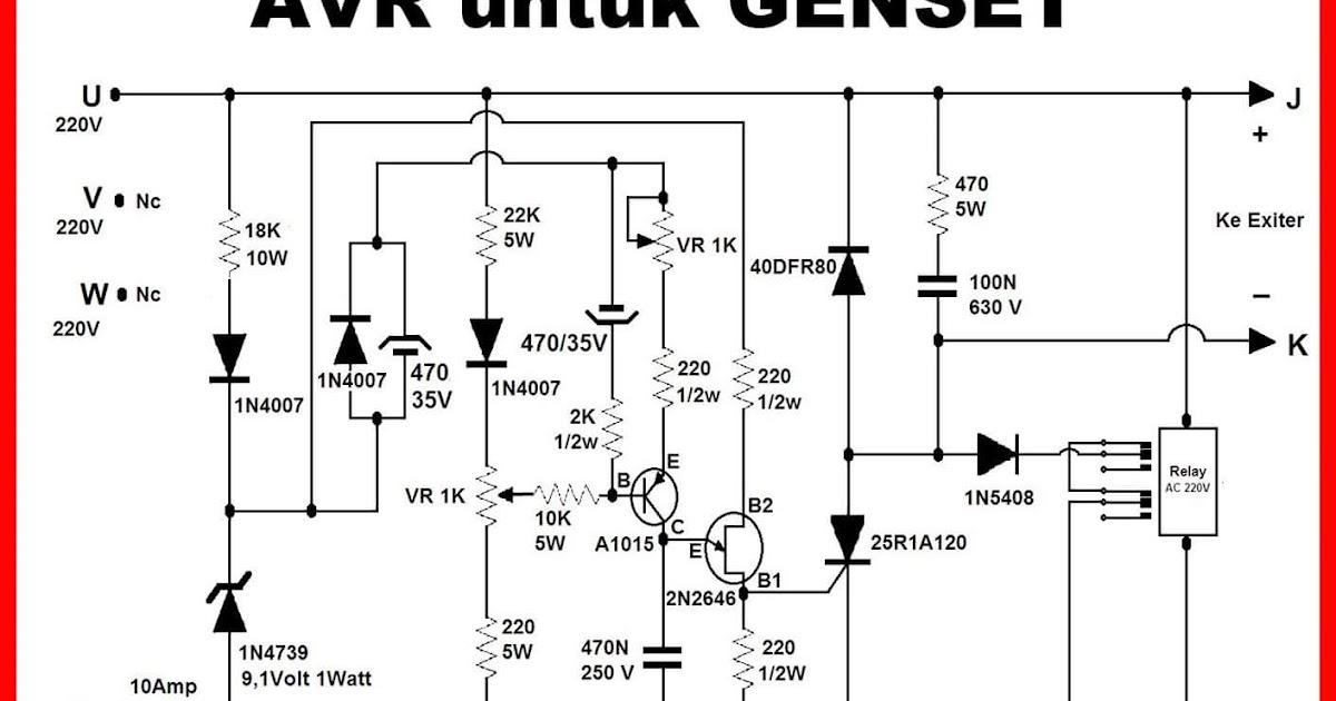 Detail Gambar Rangkaian Avr Genset Nomer 14