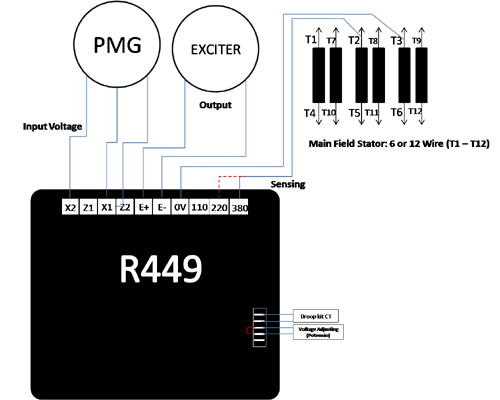 Detail Gambar Rangkaian Avr Genset Nomer 30