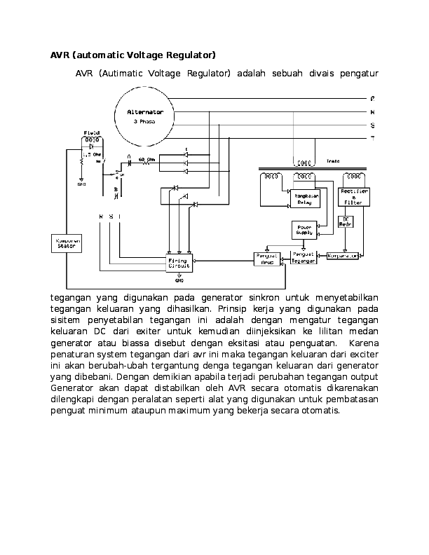 Detail Gambar Rangkaian Avr Genset Nomer 41