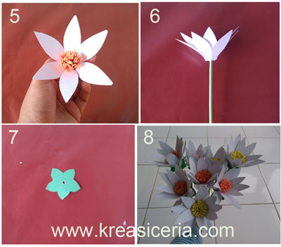 Detail Gambar Rangkaian Bunga Dari Kertas Origami Nomer 23
