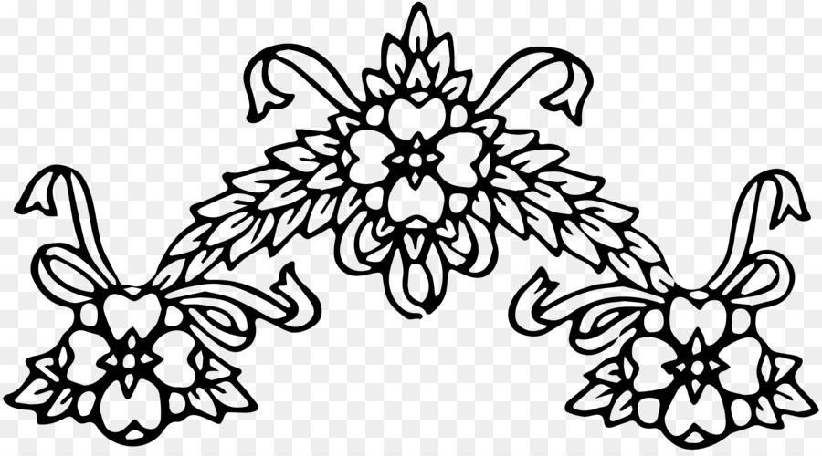 Detail Gambar Rangkaian Bunga Hitam Putih Nomer 5