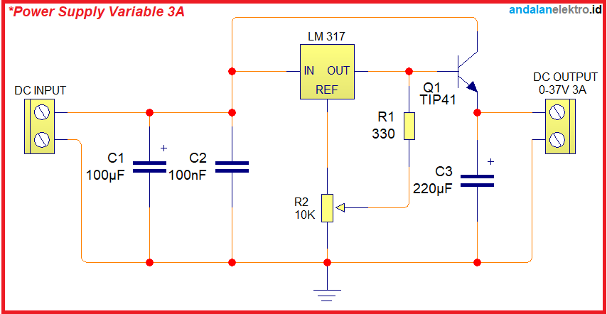 Detail Gambar Rangkaian Catu Daya Nomer 21