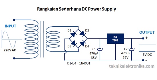 Detail Gambar Rangkaian Catu Daya Sederhana Nomer 2