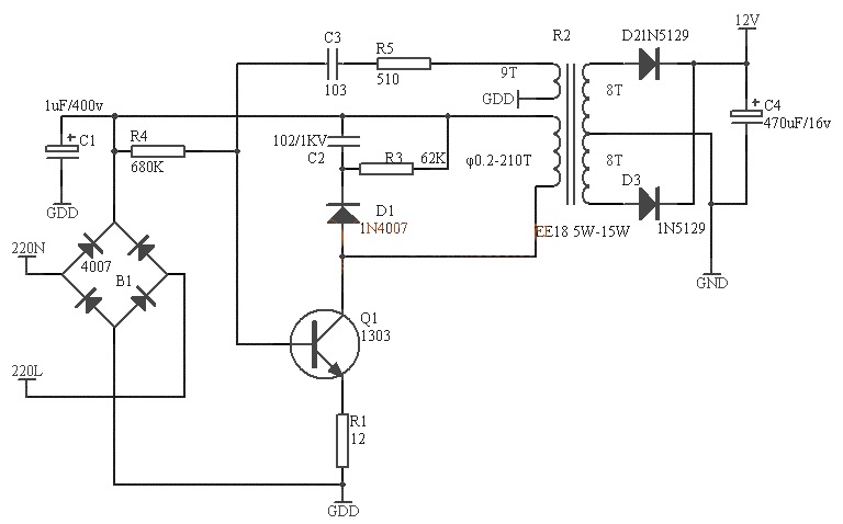 Detail Gambar Rangkaian Catu Daya Sederhana Nomer 19