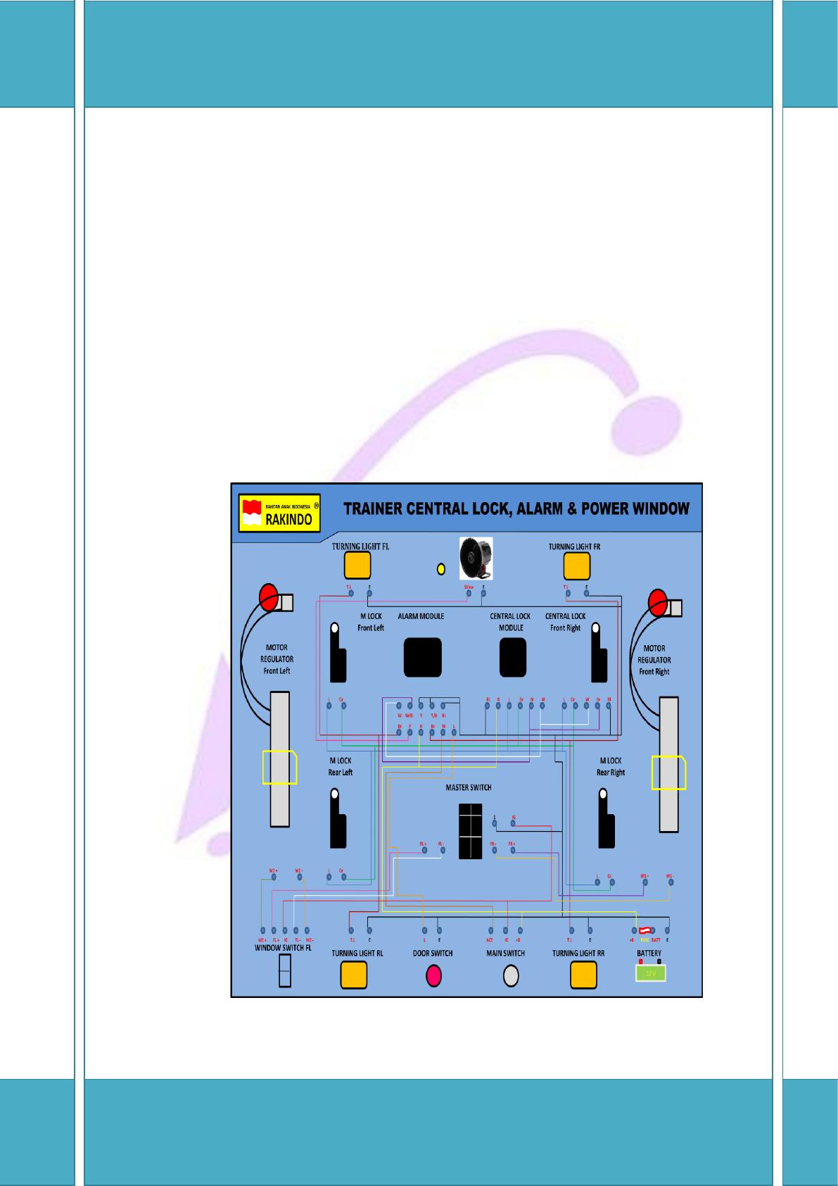 Detail Gambar Rangkaian Central Lock Nomer 20