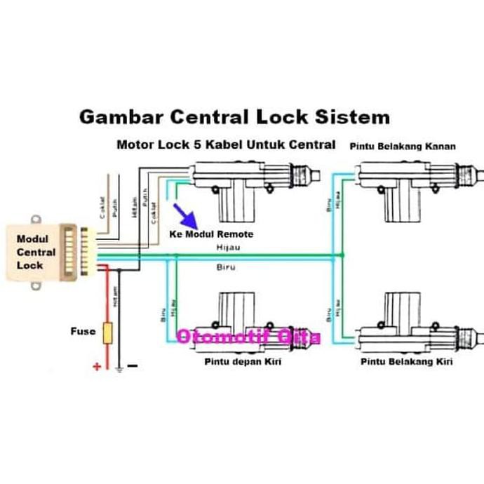 Detail Gambar Rangkaian Central Lock Nomer 49