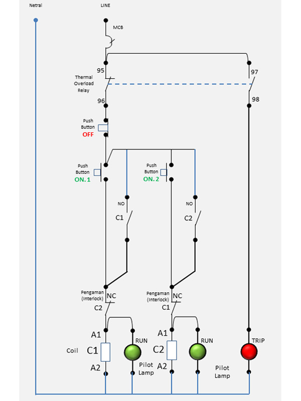 Gambar Rangkaian Dari 2 Tempatarah - KibrisPDR