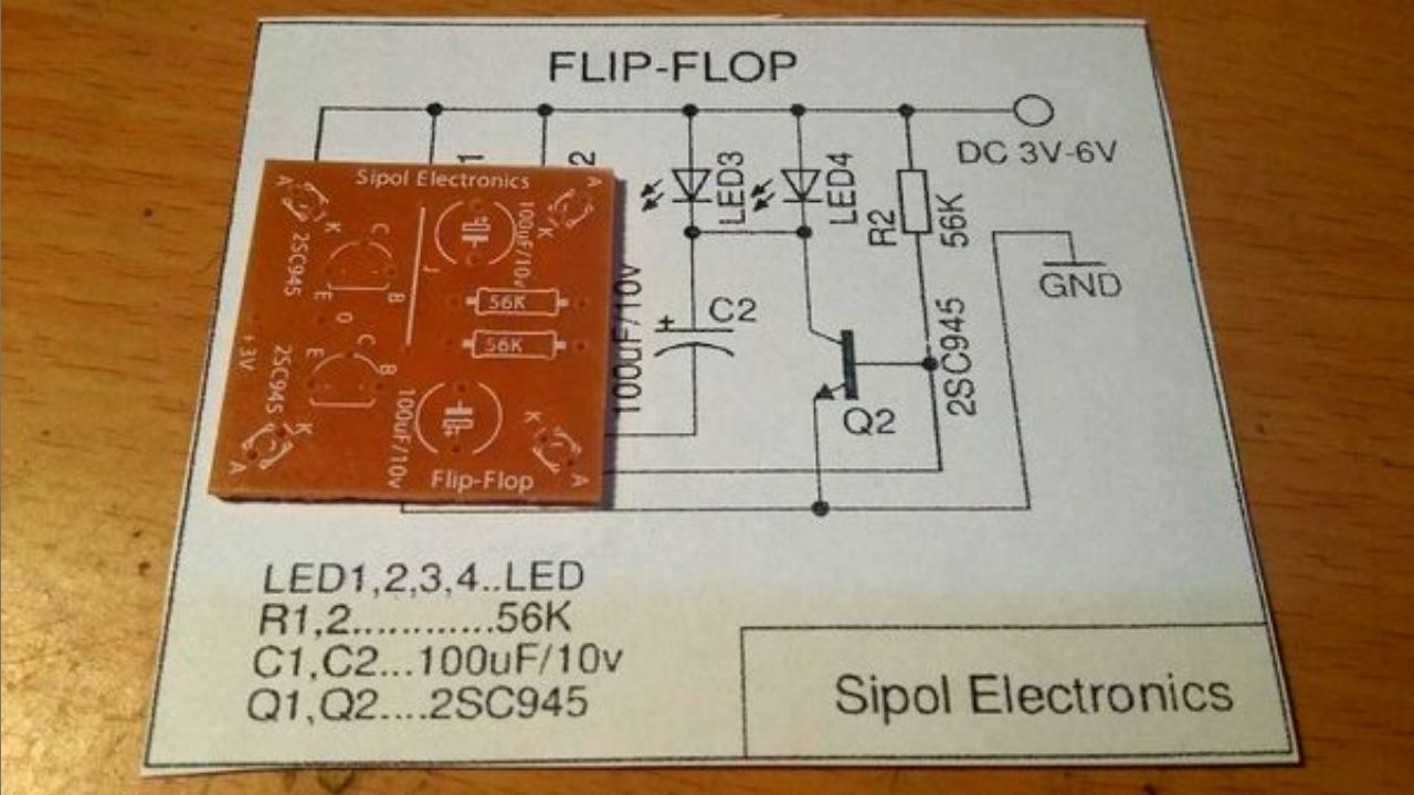 Detail Gambar Rangkaian Flip Flop Nomer 35