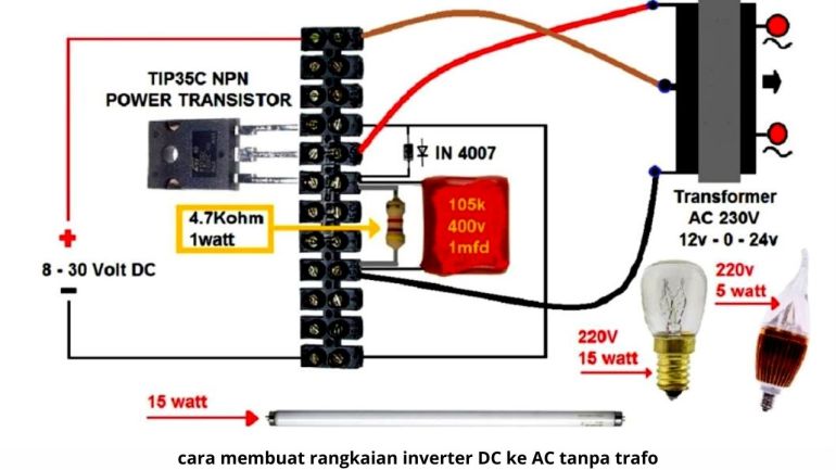 Detail Gambar Rangkaian Inverter Sederhana Nomer 16