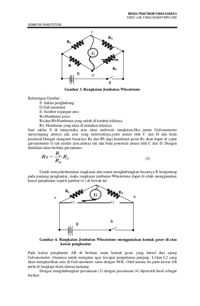 Detail Gambar Rangkaian Jembatan Wheatstone Nomer 23