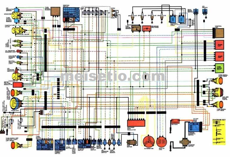 Detail Gambar Rangkaian Kelistrikan Sepeda Motor Nomer 17