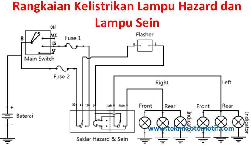 Detail Gambar Rangkaian Lampu Nomer 33