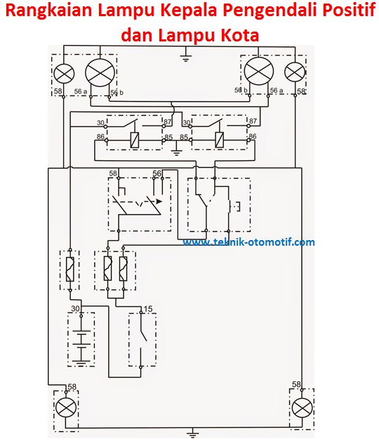 Detail Gambar Rangkaian Lampu Kepala Nomer 22