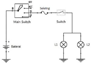 Detail Gambar Rangkaian Lampu Kepala Nomer 42