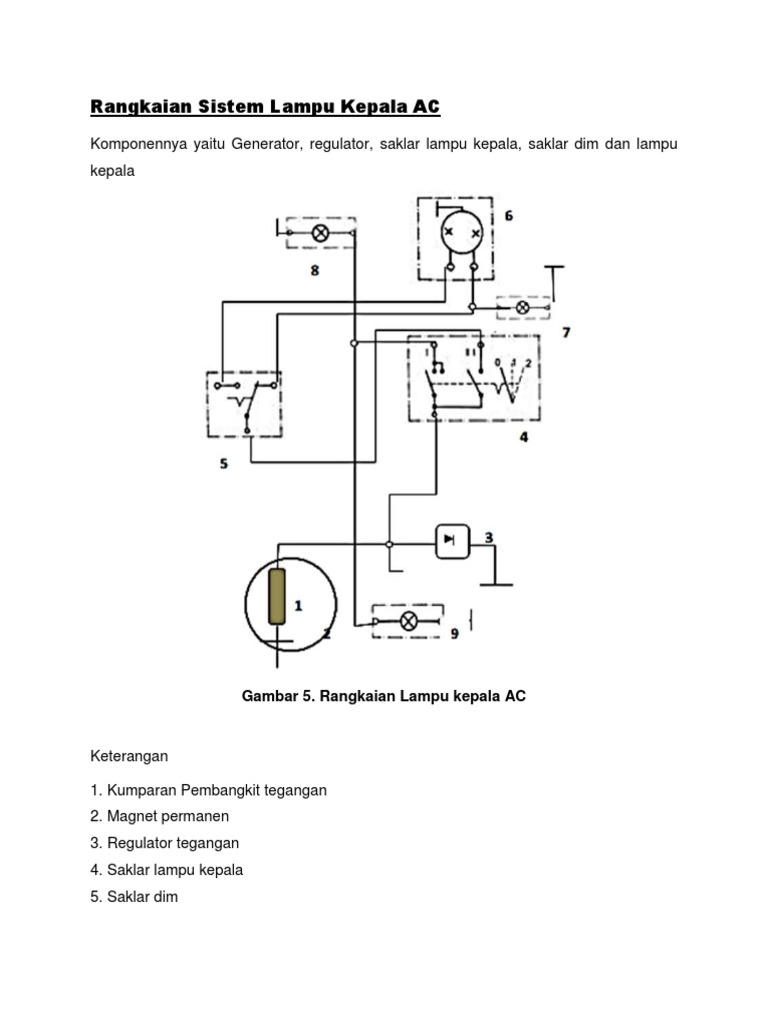 Detail Gambar Rangkaian Lampu Kepala Dc Nomer 11