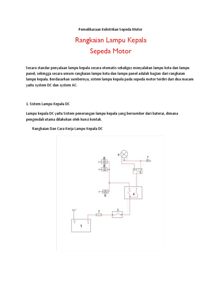 Detail Gambar Rangkaian Lampu Kepala Dc Nomer 16