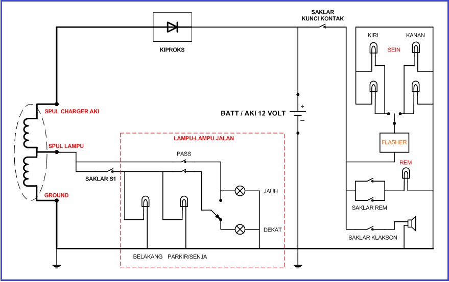 Detail Gambar Rangkaian Lampu Kepala Dc Nomer 26