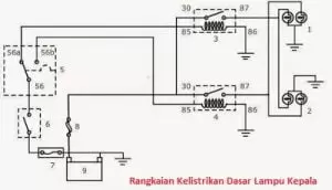 Detail Gambar Rangkaian Lampu Kepala Dc Nomer 38