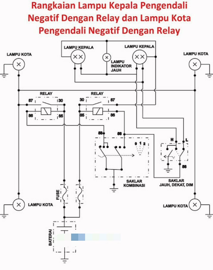 Detail Gambar Rangkaian Lampu Kota Nomer 37