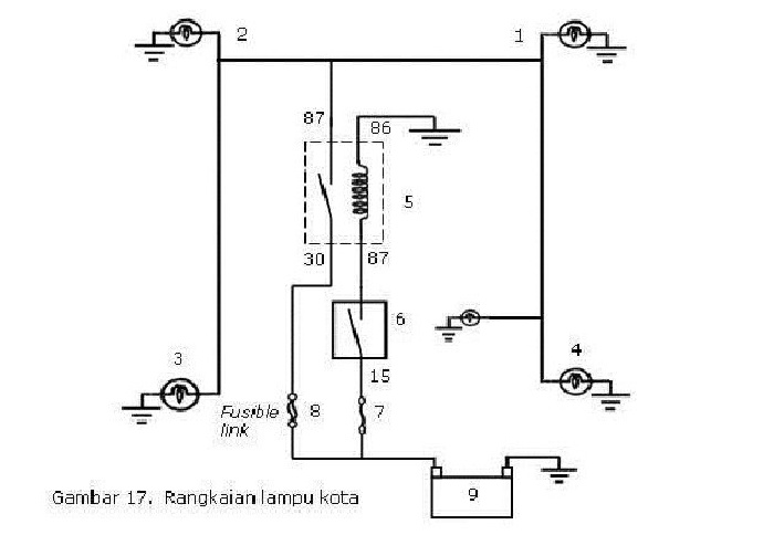 Detail Gambar Rangkaian Lampu Kota Nomer 45