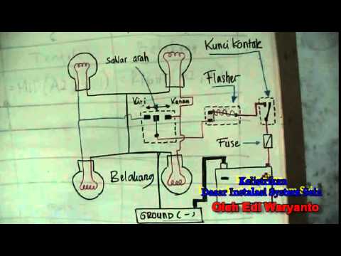 Detail Gambar Rangkaian Lampu Sein Sepeda Motor Nomer 19