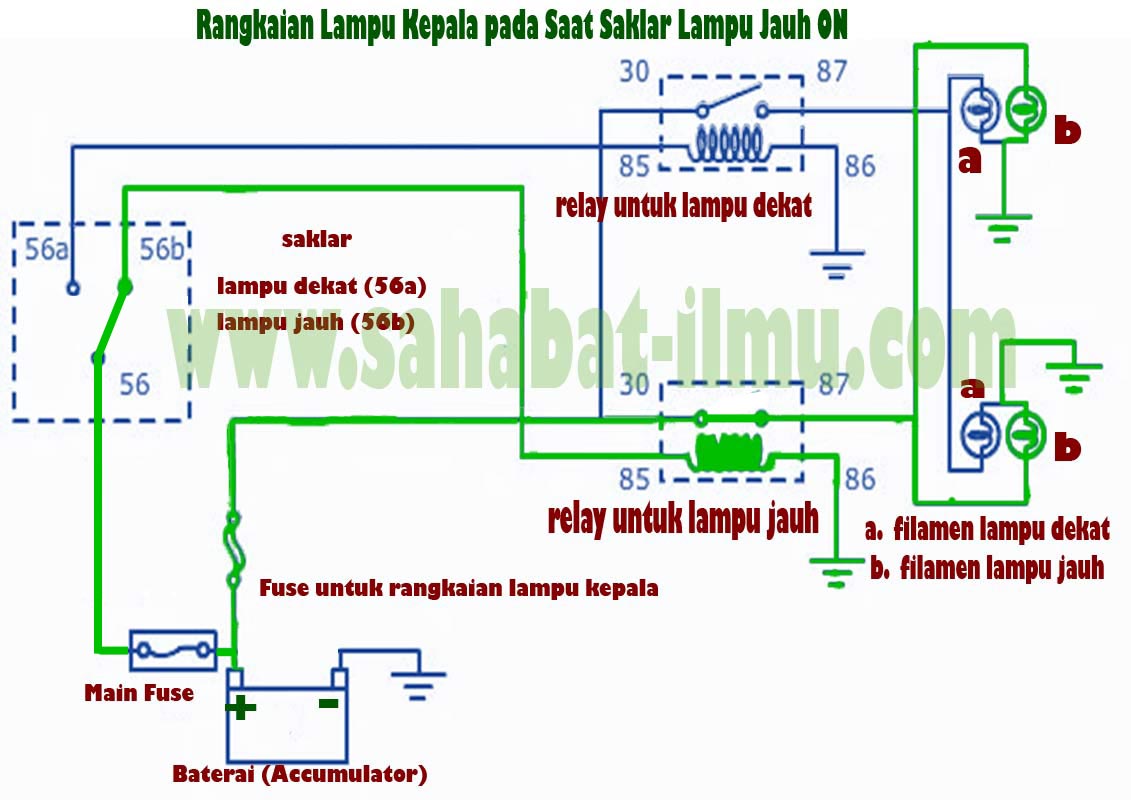 Detail Gambar Rangkaian Lampu Sein Sepeda Motor Nomer 44