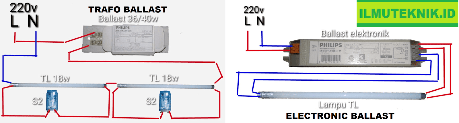 Detail Gambar Rangkaian Lampu Tl Nomer 4