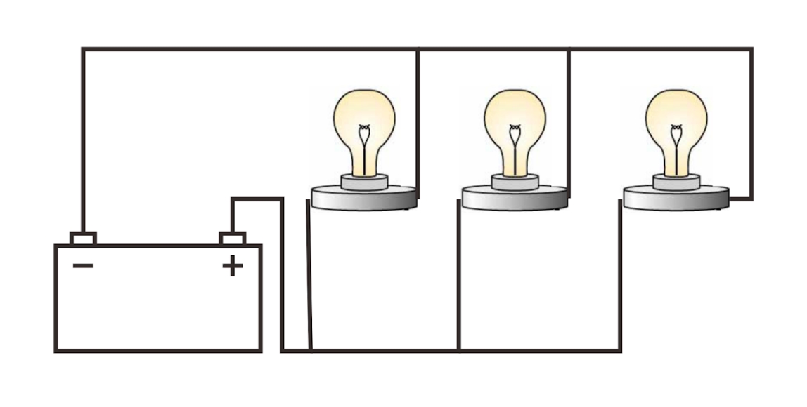 Detail Gambar Rangkaian Listrik Paralel Nomer 2