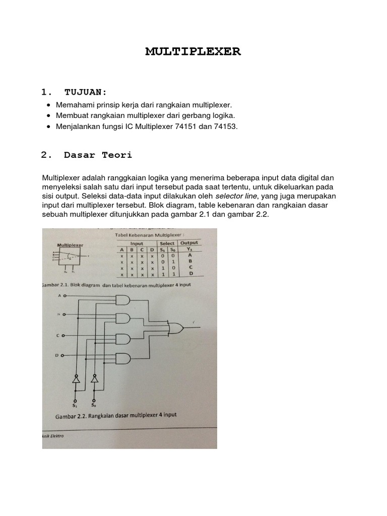 Detail Gambar Rangkaian Multiplexer Nomer 42