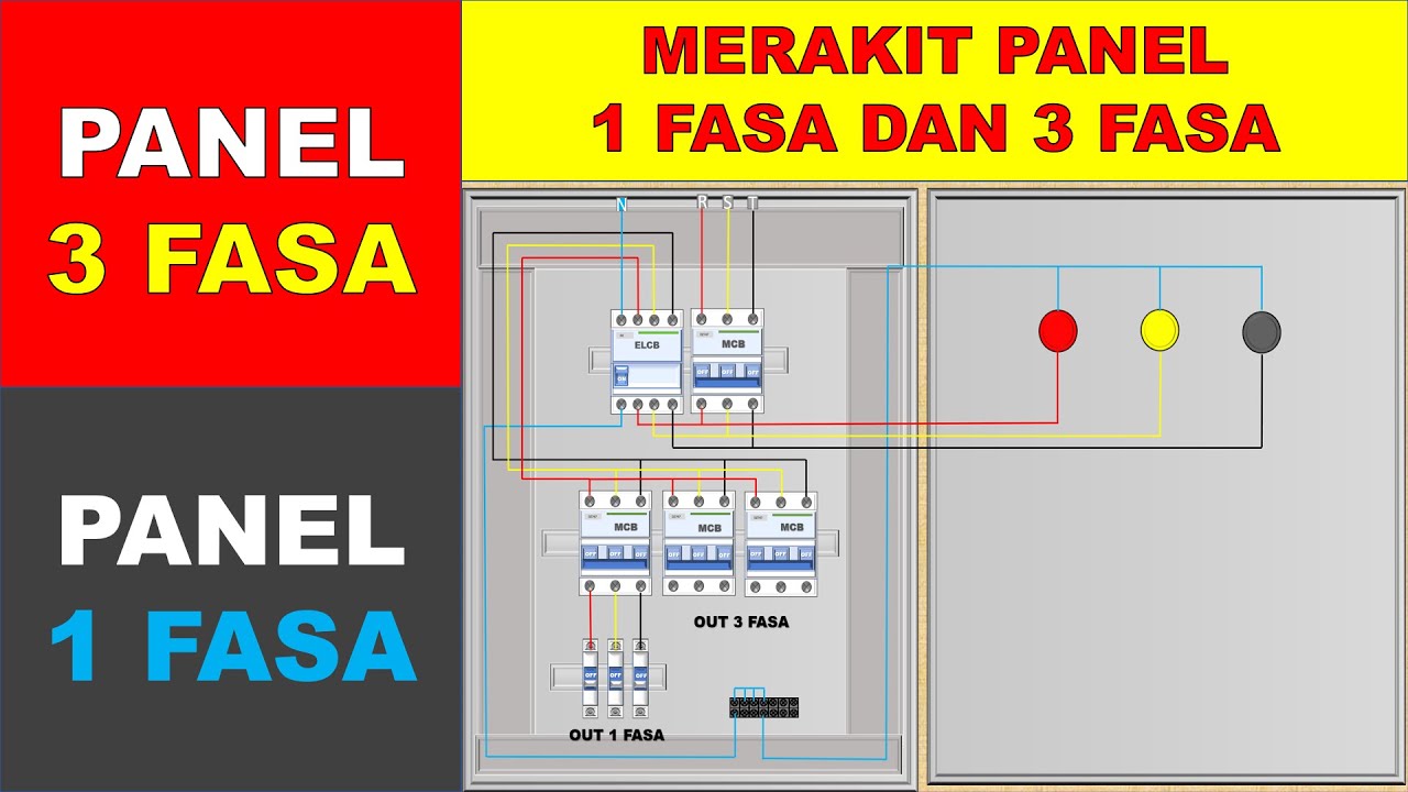 Detail Gambar Rangkaian Panel Listrik 3 Phase Koleksi Nomer 10