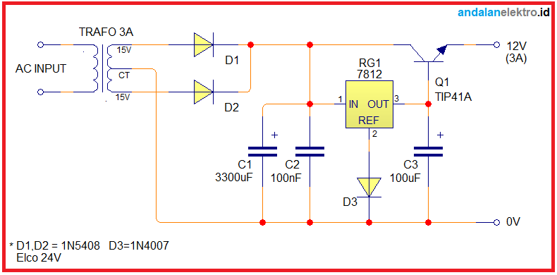 Detail Gambar Rangkaian Power Supply 24 Volt Nomer 13