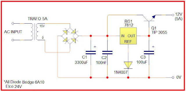 Detail Gambar Rangkaian Power Supply Ac Dc Nomer 11