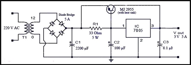Detail Gambar Rangkaian Power Supply Ac Dc Nomer 24