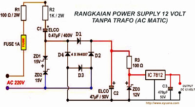 Detail Gambar Rangkaian Power Supply Ac Dc Nomer 28