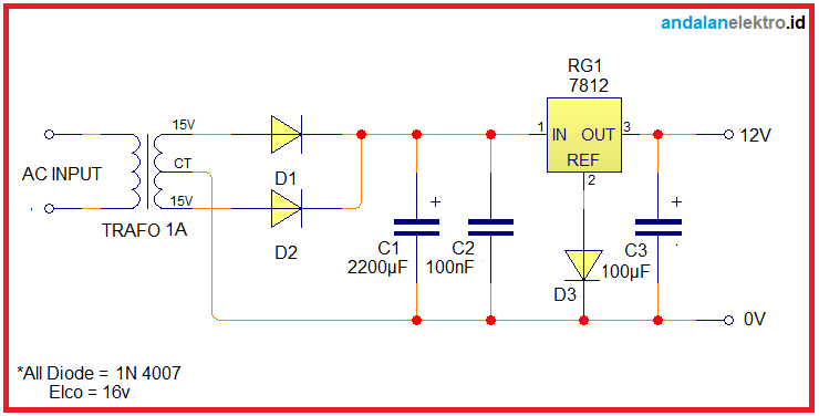 Detail Gambar Rangkaian Power Supply Ac Dc Nomer 48