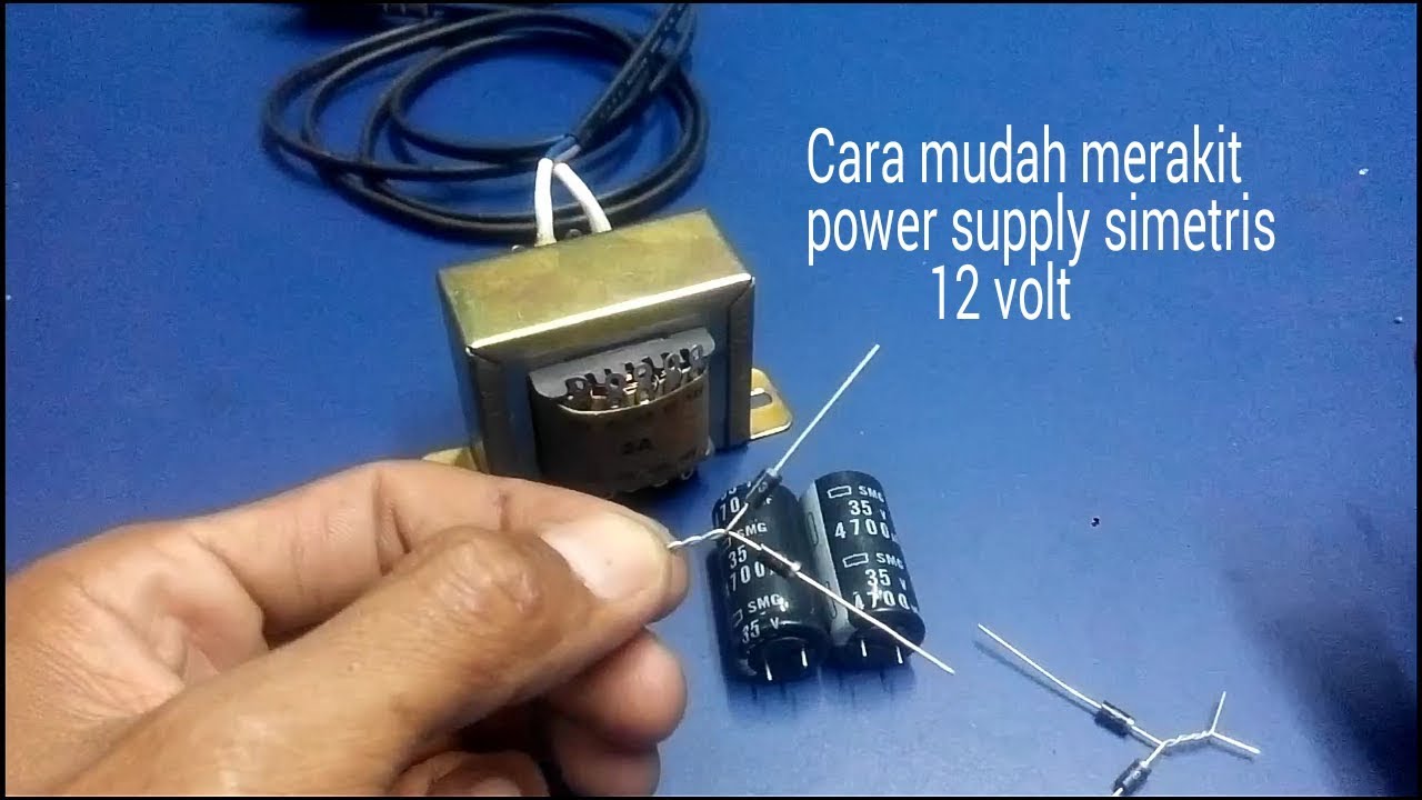 Detail Gambar Rangkaian Power Supply Trafo Ct 12 Volt Nomer 32
